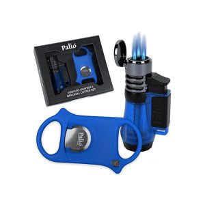 Palio GS-111BL Vesuvio Cutter & Lighter Set